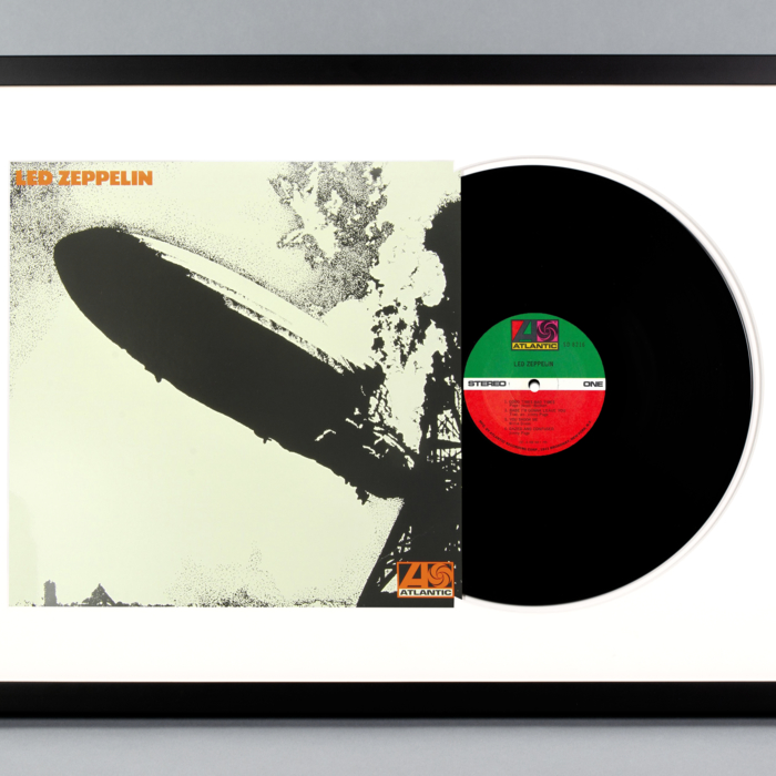 Led Zeppelin I - Custom Framed Vinyl Album