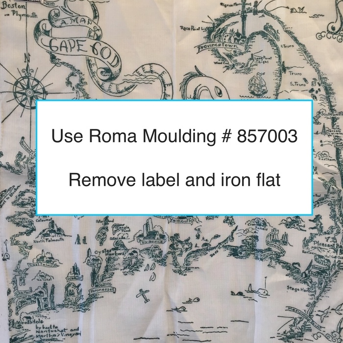 Cape Cod Handkerchief Custom Framed Art Level Frames