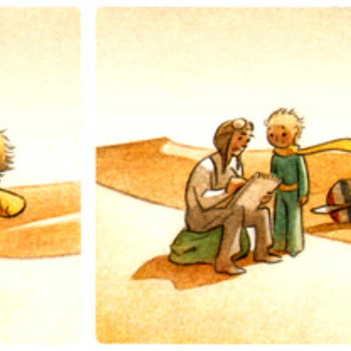 The Little Prince Meets The Pilot