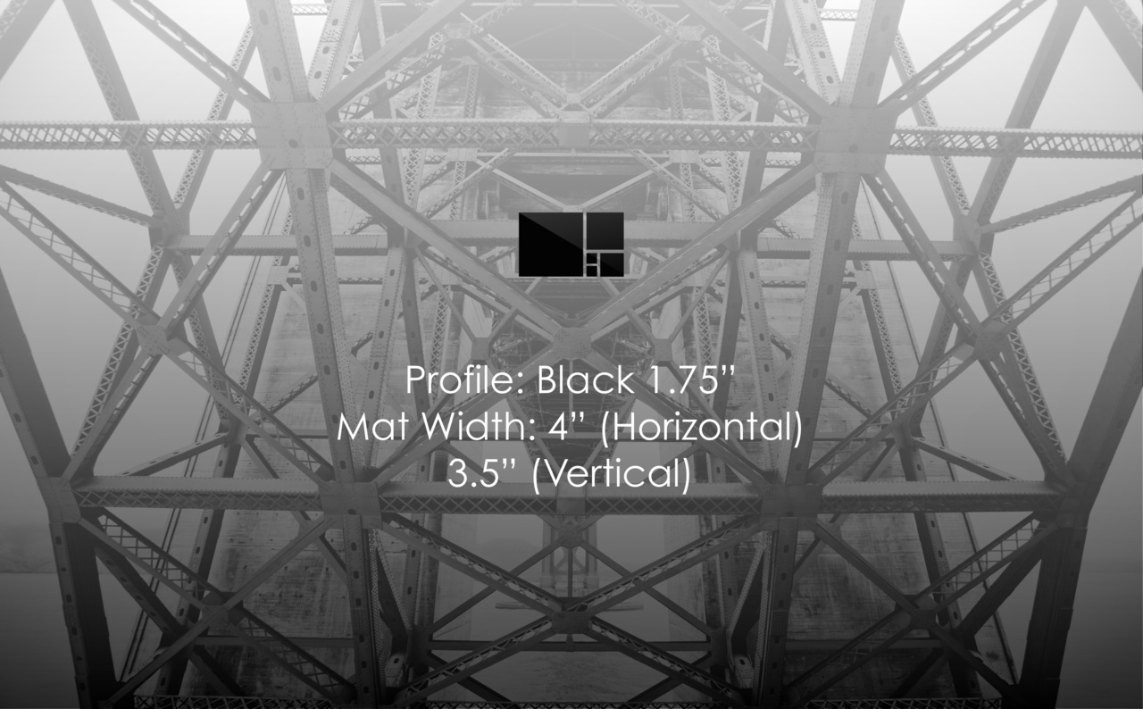 Wendy's Print (3) Custom Framed Art Level Frames