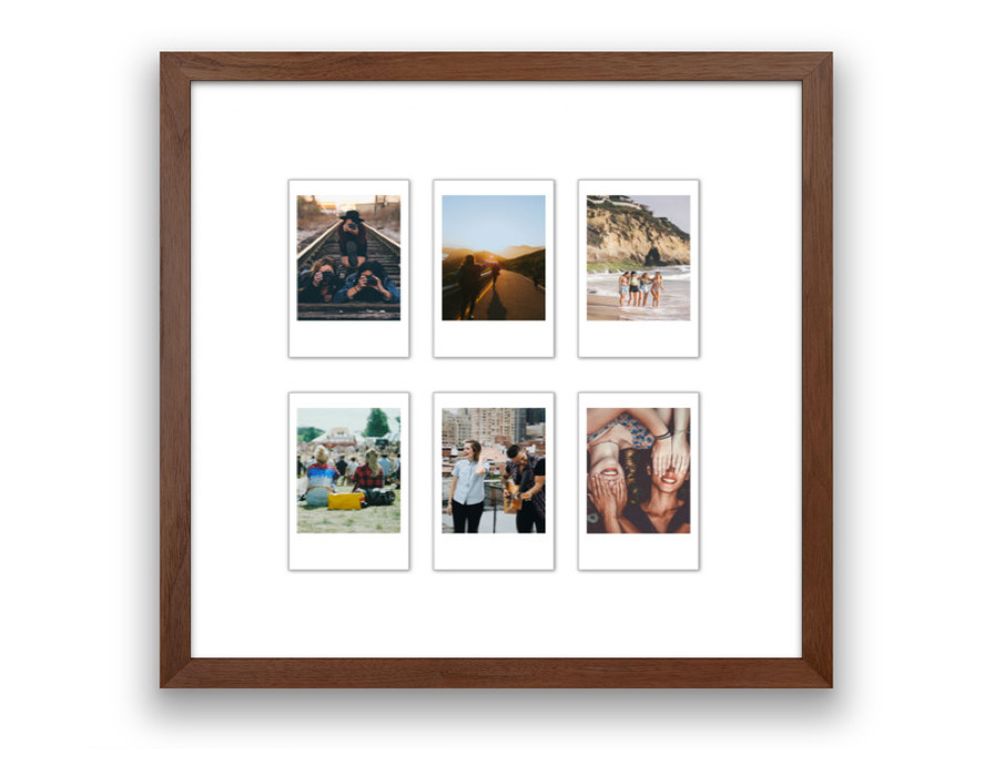 Custom Framed Polaroid Pictures