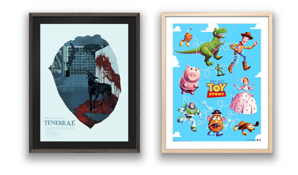 unique poster frames