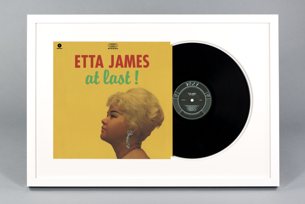 Framed Vinyl Records - Etta James At Last