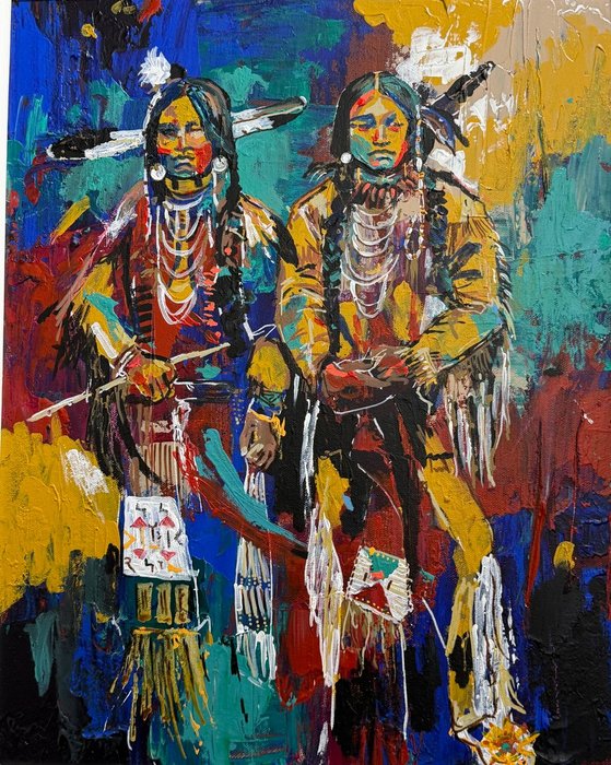 Native Perspective - custom framed artwork