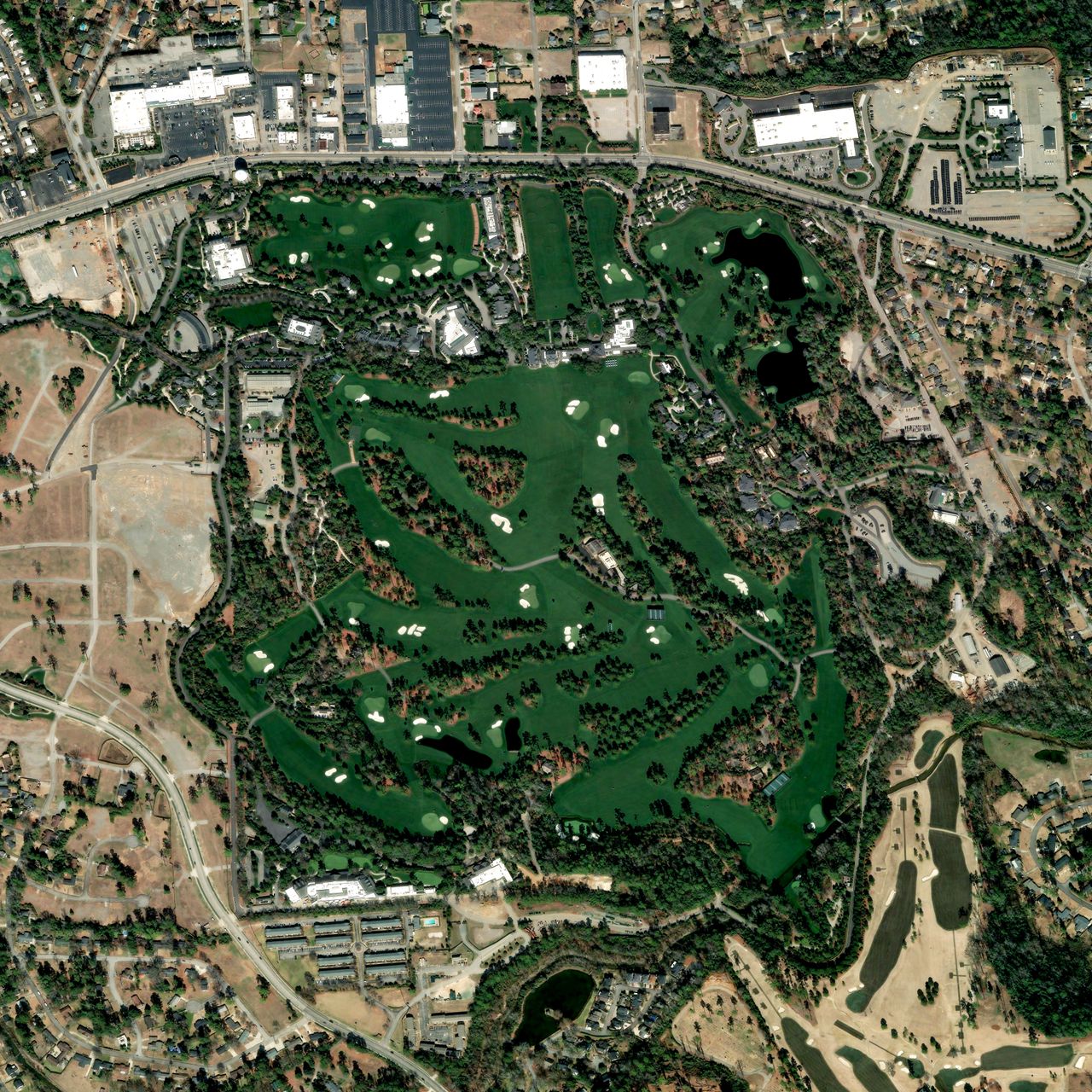 Augusta National - custom framed artwork