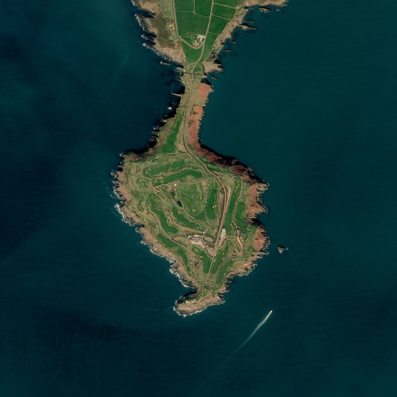 Old Head Golf Links  - custom framed artwork